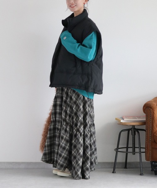 cepo（セポ） ダウンベスト ベスト 中綿エアコンパフドロストベスト