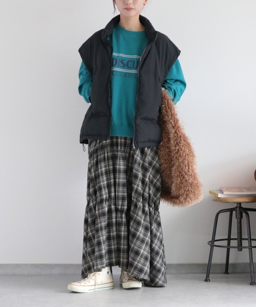 cepo（セポ） ダウンベスト ベスト 中綿エアコンパフドロストベスト