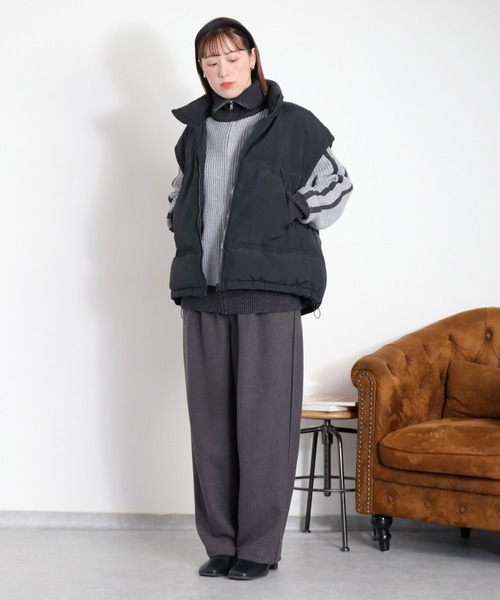 cepo（セポ） ダウンベスト ベスト 中綿エアコンパフドロストベスト