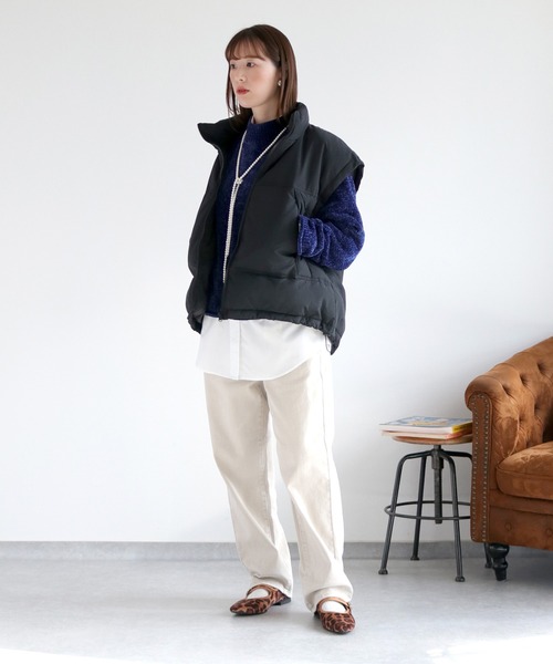 cepo（セポ） ダウンベスト ベスト 中綿エアコンパフドロストベスト