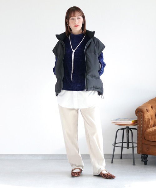 cepo（セポ） ダウンベスト ベスト 中綿エアコンパフドロストベスト