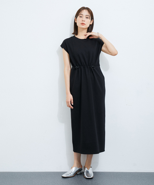 「LE CERCLE par rope'」 ノースリーブワンピース FREE オフホワイト レディース_画像5