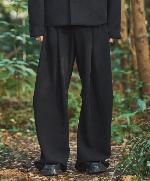 Casper John（キャスパージョン） スラックス Moving drape slacks