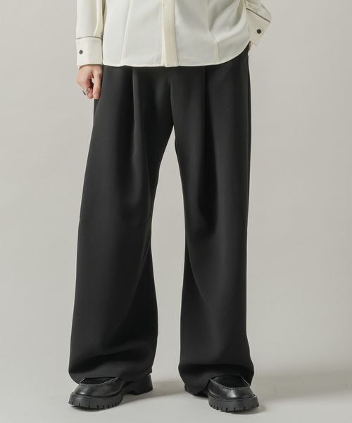 Casper John（キャスパージョン） スラックス Moving drape slacks