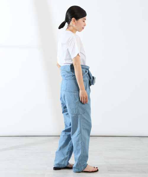 「VERMEIL par iena」 半袖Tシャツ - ホワイト レディース_画像8