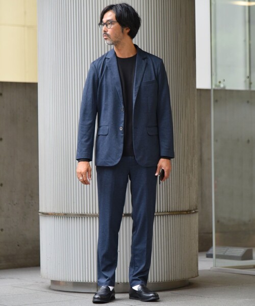 SHIPS any 「SHIPS any」 セットアップ LARGE ネイビー メンズ