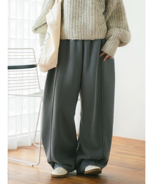 ungrid /スエット Ungrid（アングリッド） スウェットパンツ ジャージ ピグメント
