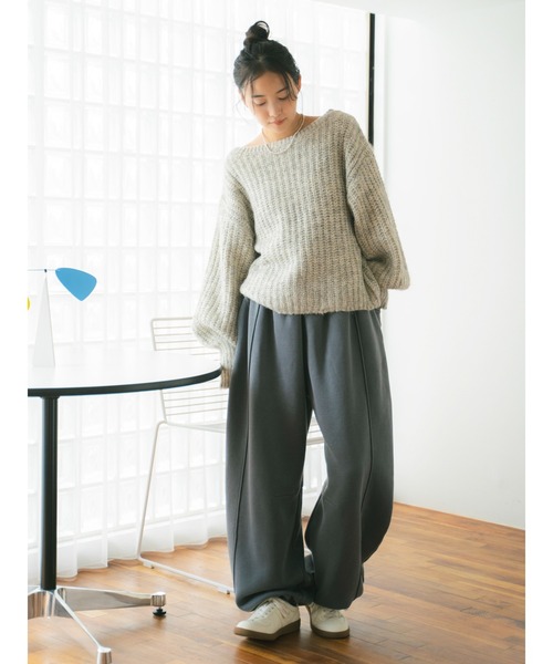 Ungrid（アングリッド） スウェットパンツ ジャージ ピグメント
