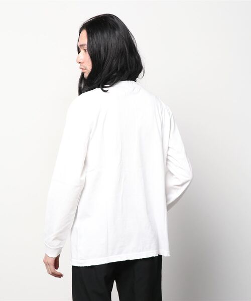 「GalaabenD」 長袖Tシャツ L ホワイト メンズ_画像3