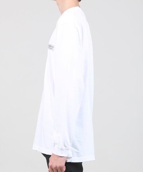 「GalaabenD」 長袖Tシャツ L ホワイト メンズ_画像6