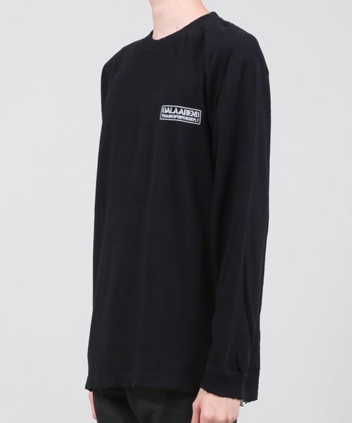 「GalaabenD」 長袖Tシャツ L ホワイト メンズ_画像9