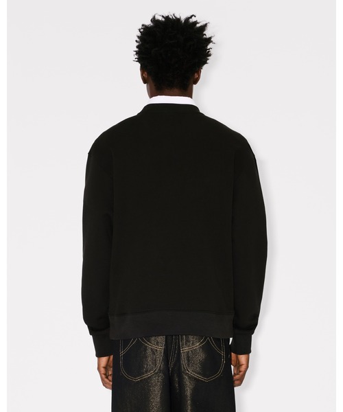 KENZO スウェット コットン ブラック TIGER ユニセックス KENZO スウェット コットン ブラック TIGER ユニセックス KENZO