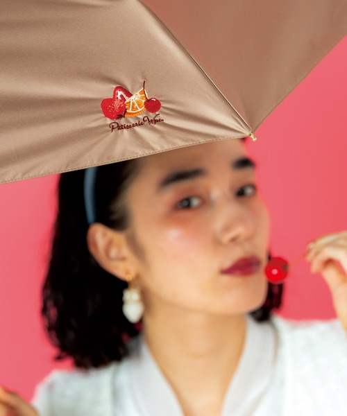 Wpc. 日傘 完全遮光 折りたたみ傘 折り畳み 晴雨兼用 遮光ケーキ