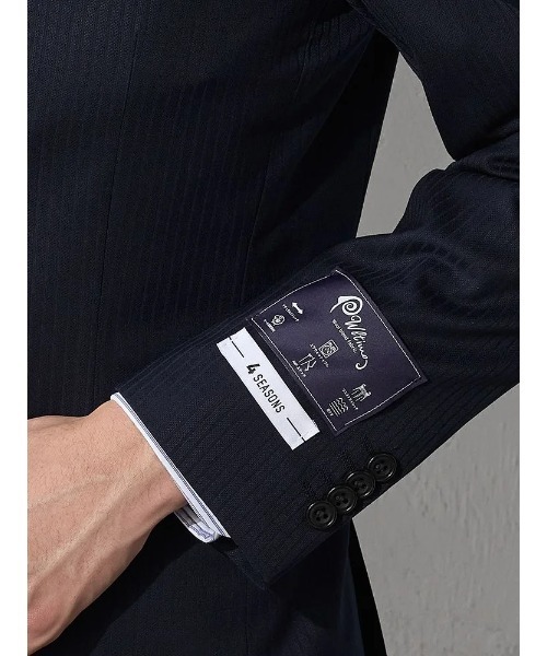 【極美品】パーフェクトスーツファクトリー 3ピース2Bシングルスーツセットアップ Perfect Suit FActory（パーフェクト スーツ ファクトリー