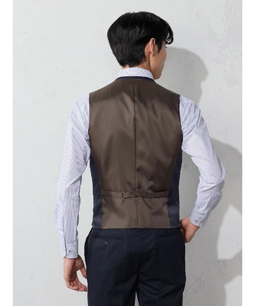 高級イタリア生地使用 パーフェクトスーツファクトリー ３ピース セットアップ Perfect Suit FActory（パーフェクト スーツ ファクトリー