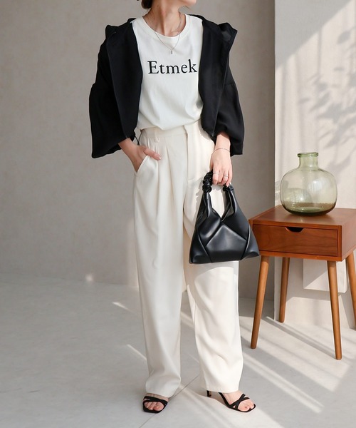 「Social GIRL」 ジップアップパーカー M オフホワイト レディース_画像7