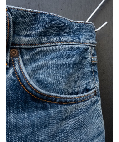 ジーンズ Nudie Jeans/ヌーディージーンズ Steady Eddie II / レギュラーテーパード ジーンズ / Raw Tracksの画像