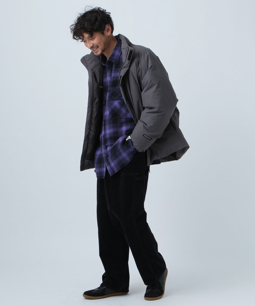 「BAYFLOW」 ブルゾン LARGE グレー メンズ_画像4