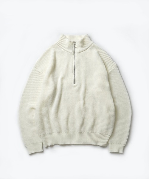 「Confirm」 長袖ニット L ミント メンズ_画像2