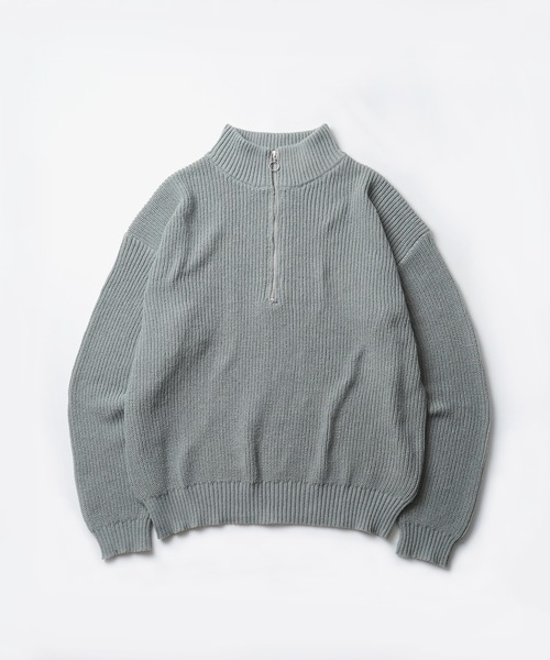 「Confirm」 長袖ニット L ミント メンズ_画像4