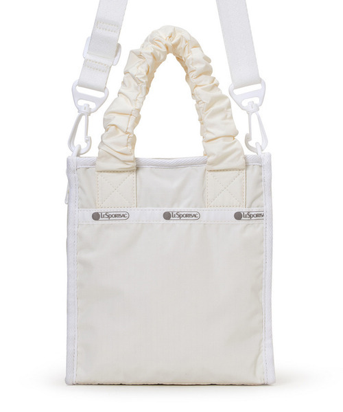 美品 レスポートサック LARGE SPORTSAC メレンゲ　折りたたみ　収納 レスポートサック LeSportsac MED HAMMOCK ADJ BAG （メレンゲ