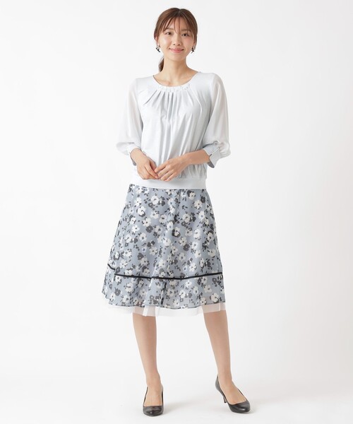新品TO BE CHIC ロングスカート40 TO BE CHIC（トゥー ビー シック） ロングスカート 40 ピンク系その他2