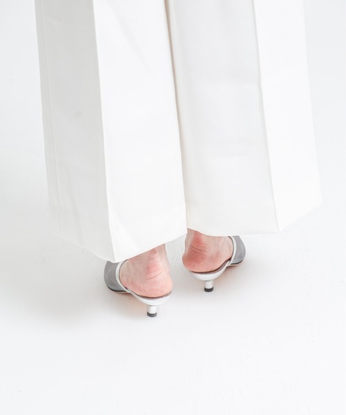 サンダル 「Mollini/モリーニ」メッシュパンプス ミュールサンダル