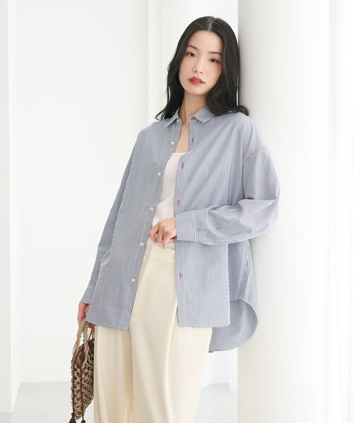 BEAUTY＆YOUTH UNITED ARROWS ブラウス シャツ 「WEB限定」ストライプ
