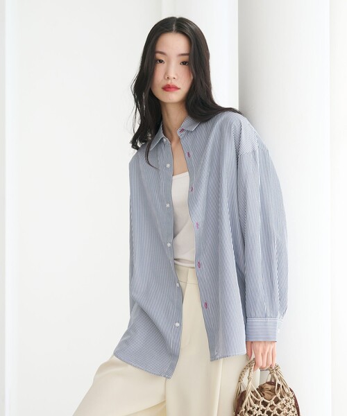 BEAUTY＆YOUTH UNITED ARROWS ブラウス シャツ 「WEB限定」ストライプ