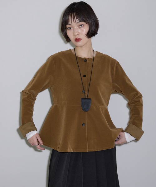 「leimn」 長袖カットソー M ブラック レディース_画像2