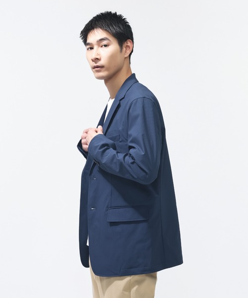 New Balance CITY ネイビー テーラードジャケット New Balance（ニューバランス） ジャケット テーラードジャケット