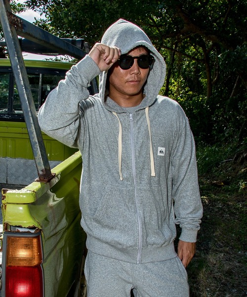 Quiksilver（クイックシルバー） パーカー メンズ PG PILE WASH ZIP
