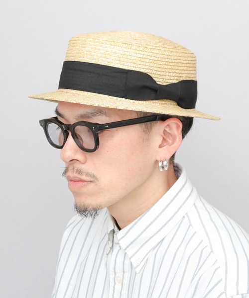 ReqHatter（レックハッター） 麦わら帽子 帽子 ハット メンズ 麦わら