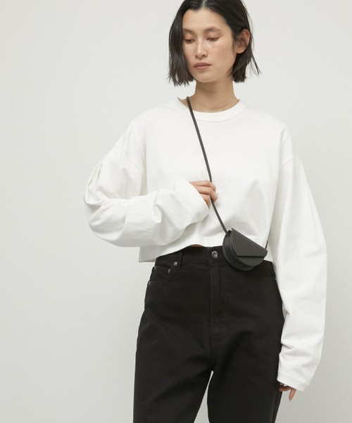la peau de gem（ラポドゥジェム） tシャツ 「LA PEAU DE GEM」sleeve