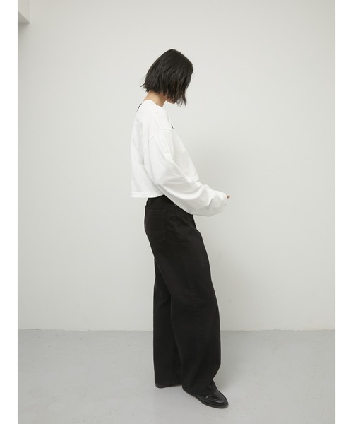 ラポドゥジェム Tシャツ la peau de gem（ラポドゥジェム） tシャツ 「LA PEAU DE GEM」sheer