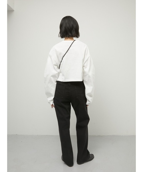 la peau de gem（ラポドゥジェム） tシャツ 「LA PEAU DE GEM」sleeve