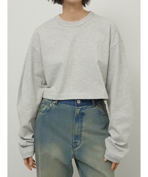 la peau de gem（ラポドゥジェム） tシャツ 「LA PEAU DE GEM」sleeve