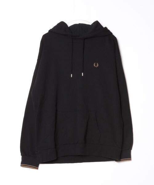 FRED PERRY（フレッドペリー） プルオーバーパーカー X-LARGE ブラック