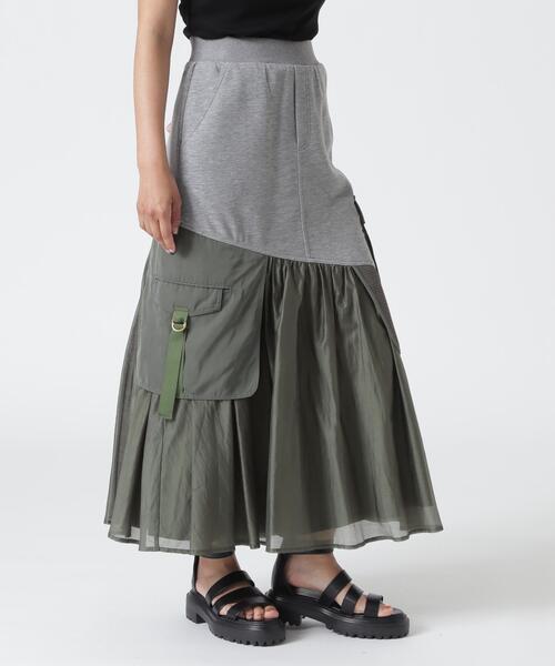 【新品未使用】RISLEY ロングスカート(リバーシブル) Risley スカート Risley/リズレー/ミリタリースカート : ZOZOTOWN