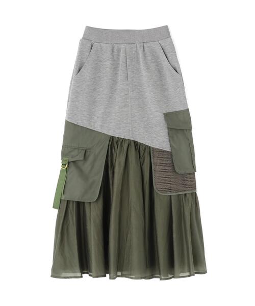 【新品未使用】RISLEY ロングスカート(リバーシブル) Risley スカート Risley/リズレー/ミリタリースカート : ZOZOTOWN