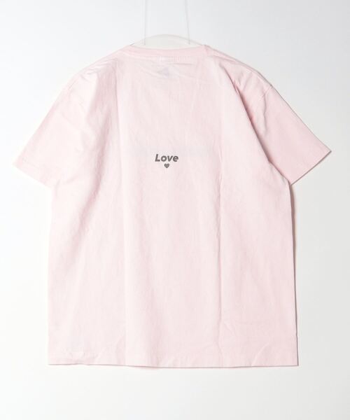 「FUNG」 半袖Tシャツ FREE ライトピンク レディース_画像2