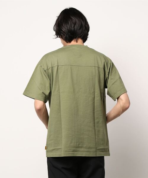 「291295＝HOMME」 半袖Tシャツ 3 ブラウン メンズ_画像6