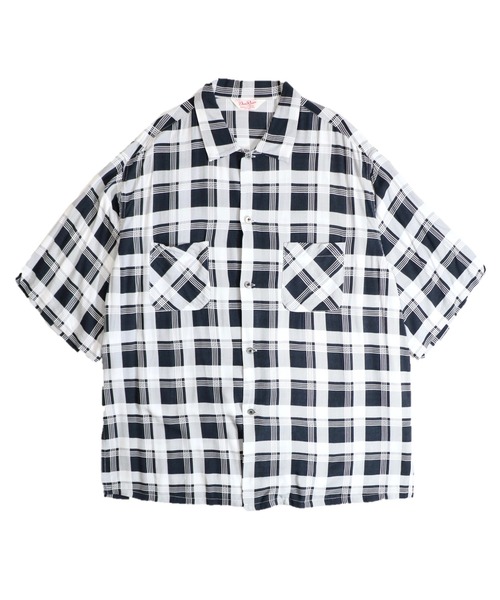「C.E.L.STORE」 半袖シャツ LARGE ブラック メンズ_画像3