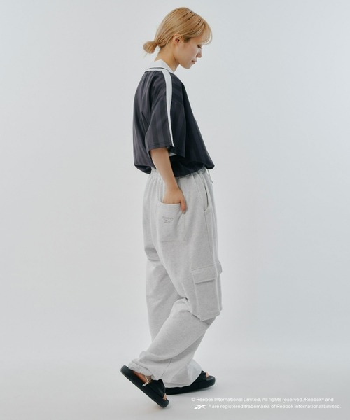 「Reebok」 半袖Tシャツ LARGE ホワイト メンズ_画像6