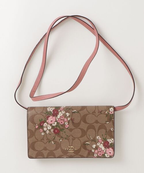 COACH（コーチ） 花柄財布 - ブラウン レディース : ZOZOTOWN Yahoo!店
