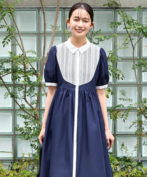 RUIRUE BOUTIQUE（ルイルエブティック） シャツワンピース 洗える