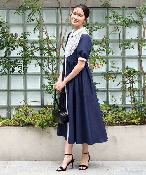 RUIRUE BOUTIQUE（ルイルエブティック） シャツワンピース 洗える