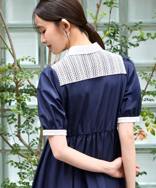 RUIRUE BOUTIQUE（ルイルエブティック） シャツワンピース 洗える