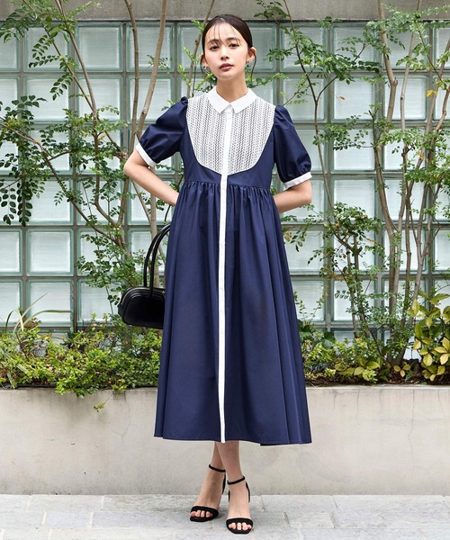 RUIRUE BOUTIQUE（ルイルエブティック） シャツワンピース 洗える