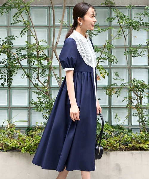 RUIRUE BOUTIQUE（ルイルエブティック） シャツワンピース 洗える